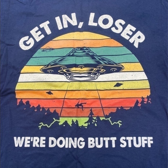 Fruit of Loom T-Shirt Men’s Size M Blue - Picture 6 of 10